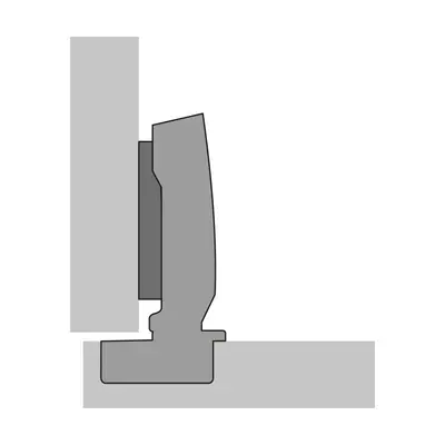 Петли мебельные Hettich (Германия) петля мебельная hettich sensys накладная 110° с доводчиком, 52мм