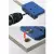 Монтажные приспособления мебельный шаблон hettich bluejig dowel, для дюбелей и стяжки rastex 15
