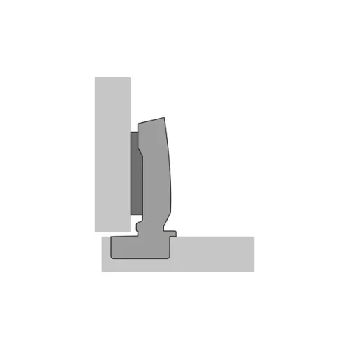 Петли мебельные Hettich (Германия) петля мебельная hettich sensys накладная 110° с доводчиком, 52мм, черный обсидиан