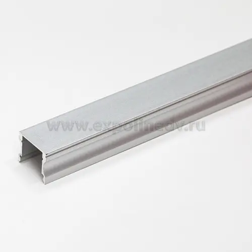 Профиль для светодиодных лент профиль alp004 2.0м накладной для led-ленты с рассеивателем, алюминий