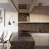 Стеновая панель ДСП SLOTEX emperador marble, стеновая панель slotex, 4200х600х10 мм