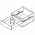 Ящики Matrix Box S выдвижной ящик matrix box s, с доводчиком, nl-400*84мм, белый