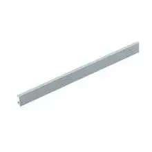 Система SlideLine M декоративный профиль гибкий slide line m, l2500, h-16 под приклеивание, серебристый