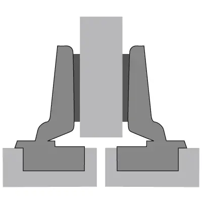 Петли мебельные Hettich Комплекты (Германия) петля мебельная hettich intermat полунакладная 110°, 52мм, (с 2-мя евровинтами)