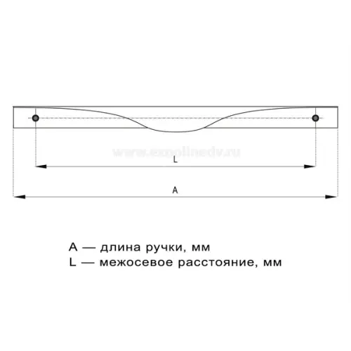 Ручки мебельные Metakor ручка мебельная mercure, 250мм, никель