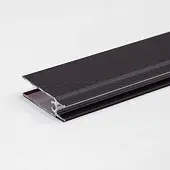 Черный матовый пгн профиль гориз. нижний 5600мм чёрный матовый