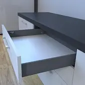 Ящики Samsung Slim комплект ящика samsung slim, c доводчиком, nl-400*89мм, антрацит