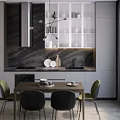 Компакт-плита SLOTEX azurita black, компакт-плита slotex