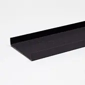 Черный матовый пу прямой упор 5600мм чёрный матовый