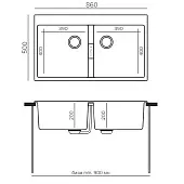 Мойки Tolero мойка кухонная tolero loft модель tl 862 черный
