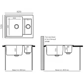 Мойки Polygran мойка кухонная polygran модель brig 620 черный