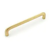 Ручки ручка мебельная neck 160мм, брашированное золото