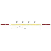 Светодиодная лента COB LED, 12V, 5мм, 8мм лента светодиодная 8мм gls m3 10w/м 5м, 12v, 3000к теплый, ip20