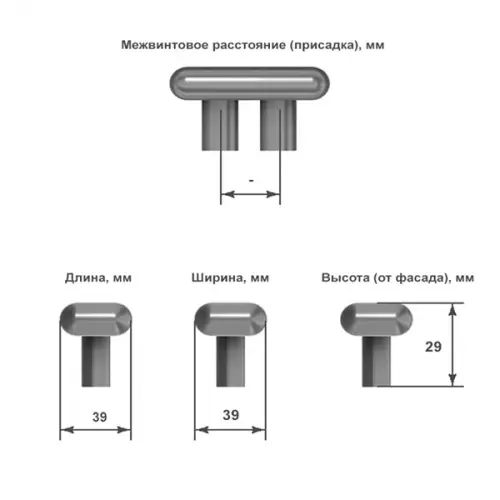 Ручки мебельные Metakor ручка мебельная gamet, черная