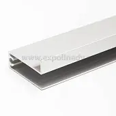 SLIM Матовое серебро пгн профиль гориз. нижний slim/fit 5600мм матовое серебро
