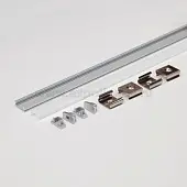 Профиль для светодиодных лент 8мм профиль gls 2.0м накладной 1707e для led-ленты с рассеивателем, алюминий