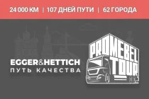 Путь качества: EGGER и Hettich представляют мебельное турне по России 